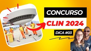 CONCURSO CLIN NITERÓI 2024  DICA 03 [upl. by Samford502]