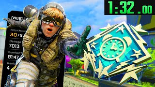 The Longest Game In Apex Legends History 30 Kills 7000 Damage [upl. by Ztirf]