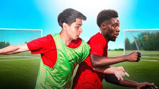 I Played Against Alphonso Davies [upl. by Esnohpla]