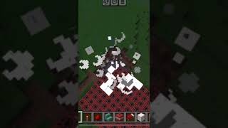 Exploding 1000 TNT in Minecraft minecraft TNT [upl. by Iaw]