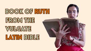 Latin Bible Audiobook  Ruth [upl. by Urian499]