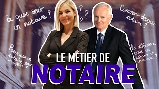 LE MÉTIER DE NOTAIRE ⚖️ I TOUTES VOS QUESTIONS [upl. by Ohs]