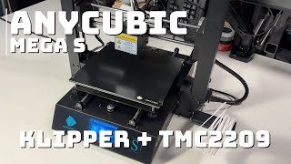 Anycubic Mega S must have upgrade Klipper and TMC2209 drivers for TriGorilla board [upl. by Aikem]