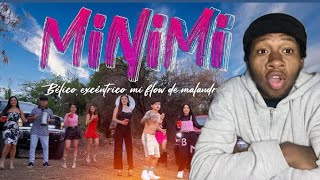 MINIMI  Video Oficial  Bryan Martinez  REACTION [upl. by Alita]