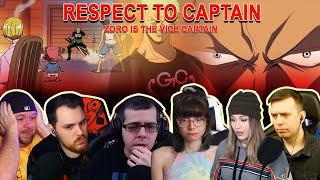 RESPECT TO CAPTAIN ZORO IS THE VICE CAPTAIN  Reaction Mashup One Piece [upl. by Penn]