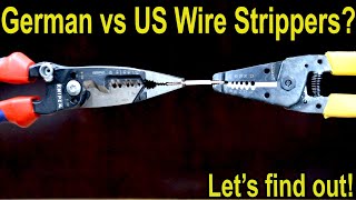 German vs US Wire Strippers Knipex Klein Irwin Kobalt Craftsman Ideal Neiko Horusdy Dowell [upl. by Nnyliak]