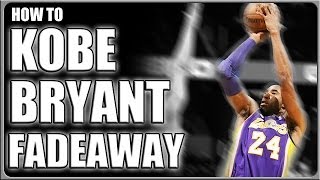 Kobe Bryant Fadeaway How to Basketball Moves [upl. by Noram]