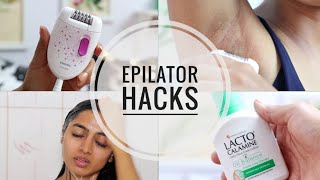 How to Use Epilator  Epilator Hair Removal Hacks  Philips Satinelle Epilator  SuperWowStyle [upl. by Ateuqal]