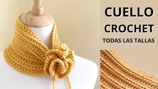 BUFANDA tejida a Crochet Fácil  Crochet para principiantes  Handwork Diy [upl. by Welker]