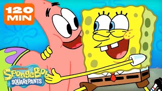 120 MINUTES of SpongeBob amp Patrick 💛💖  SpongeBobOfficial [upl. by Atteval]