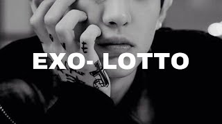 EXO 엑소 Lotto Easy Lyrics [upl. by Blanch]