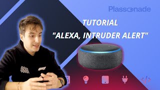 Alexa Intruder Alert  TUTORIAL [upl. by Aicarg]