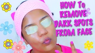 How to Remove Dark Spots From Your Face Naturally  SuperPrincessjo [upl. by Anaizit68]