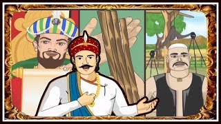 Akbar and Birbal Stories in Hindi  Hindi Cartoon Stories for Kids  Moral Stories for Children [upl. by Oettam]