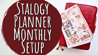 November Planner Setup Stalogy A5 [upl. by Leirua562]