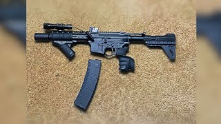 OMNI MAXX AR15 PISTOL REVIEW  MODS [upl. by Azmuh830]