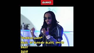 ᔑample Video Bubble Gum by Quavo 2018 [upl. by Assenov625]