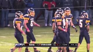 20151016  HS Football Broadcast  Wapakoneta at OttawaGlandorf [upl. by Lanette]