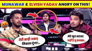 OMG🤯 Elvish Yadav amp Munawar Faruqui Angry On Adrishya In Playground Elvish amp Mythpat TROLL Maxtern [upl. by Malsi]