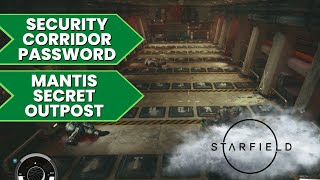 Mantis Security Corridor Password Denebola Ib Secret Outpost  Starfield [upl. by Nicola395]