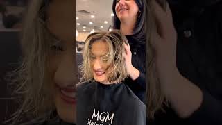 Taglio capelli corti e lunghi Donna 💇‍♀️ Tutorial passo dopo passo Haircut Short and long for woman [upl. by Erde]