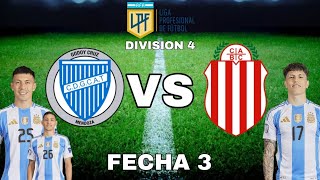 GODOY CRUZ VS BARRACAS CENTRAL  FECHA 3 DIVISION 4 [upl. by Trillby]