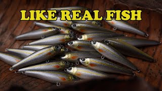 AMAZING HANDCRAFT MAKING SMALL FISH MINNOW  LURE MAKING [upl. by Chiarra778]