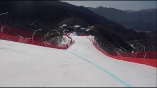 BEIJING OLYMPIC DOWNHILL COURSE [upl. by Eniaral]