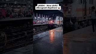 Lucknow Charbagh Announcement20504 New Delhi Dibrugarh Rajdhani Express Announcementshorts [upl. by Anahsat]