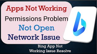 How To Fix Bing App not working  Not Open  Space Issue  Network amp Permissions Issue [upl. by Pritchett988]