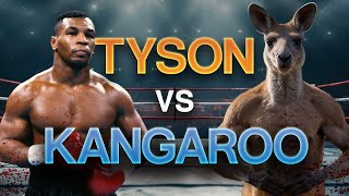 Mike Tyson amp Kangaroo The Weirdest Fight Ever 2024 [upl. by Garges]