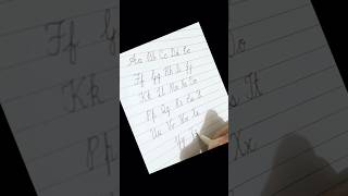 abc cursive handwriting practice ✍️ cursive writing english writing shorts [upl. by Assin6]