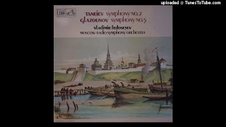 Sergei Taneyev edited Vladimir Blok  Symphony No 2 in Bflat minor unfinished 187778 [upl. by Arabrab]