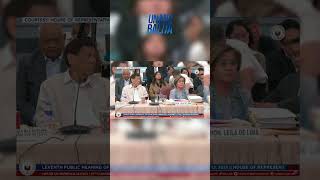 FPRRD inambaan si dating Sen Leila De Lima nang magkainitan sa pagdinig shorts  Unang Balita [upl. by Maddeu]