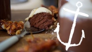 How to make Mocha Mousse Recipe with Almond Praline Brittle Bondi Harvest [upl. by Eirrehc]