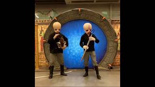 🎷🎶 Star Wars Cantina band rockin the gate [upl. by Riay]