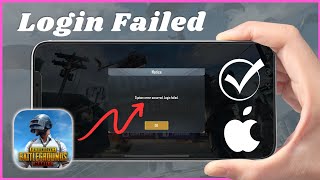 How to Fix PUBG Mobile Failed to Login Please Try Again on iPhone  Login Failed Error PUBG Mobile [upl. by Shane151]