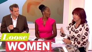 Janet StreetPorter Throws Brussels Sprouts At Audience Member  Loose Women [upl. by Sailesh234]