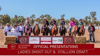 Willinga at Juandah Plains Campdraft 2024  Presentations  Ladies Shoot Out amp Stallion Shoot Out [upl. by Shing244]