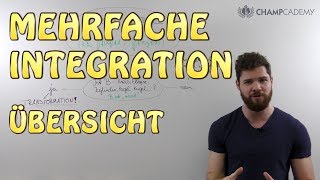 Mehrfache Integration 1 von 3 Übersicht zum Rechnen [upl. by Lanza]