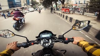 এই বাইকটার ব্রেকিং আসলেই জোশ YAMAHA fzs V2  MSI Vlogs [upl. by Mahala]