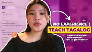 Earn Money Teaching Tagalog Online Answering your FAQs teachermarie earnmoneyonline [upl. by Conlin]