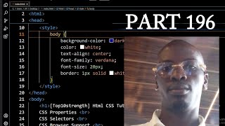 Html CSS Tutorial for Beginners to Advance 196 CSS Outline Shorthand property for Style and Color [upl. by Tami]