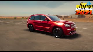 2012 Jeep Grand Cherokee SRT8 Restoration  Car Mechanic Sim 2021 [upl. by Bickart]