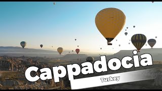 4K Exploring Cappadocia Turkey  Hot Air Balloons [upl. by Mou]