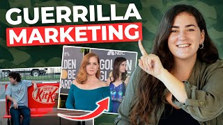 Guerrilla Marketing Explained  6 Examples of Creative Campaigns [upl. by Patton390]