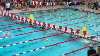 Grace Herzer 200 Yard Freestyle Lane 2 11102024 [upl. by Sigismund]