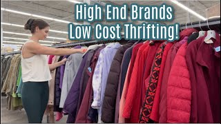 New Year Thrifting High End Brands Low Cost Thrifting So Many Great Finds Household amp Family [upl. by Neyut880]