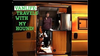 VANLIFE  Solo travels with campervan hound cooking and exploring Wales [upl. by Glennie]