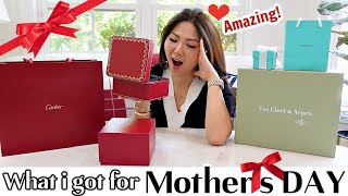 What I got for MOTHERS DAY 2024  CARTIER VCA TIFFANY amp MORE GIFTS UNBOXING  Prices  CHARIS [upl. by Towroy]